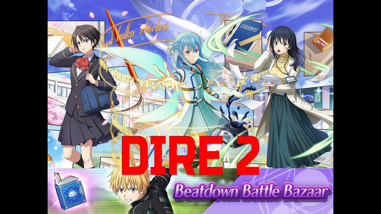 Reckoning With SAO Raphael (Dire 2 Beatdown battle ) / Slime Isekai Memories 