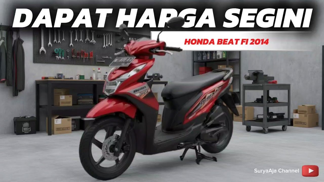 HARGA BEKAS MOTOR MATIC SEJUTA UMAT || HONDA BEAT FI 2014