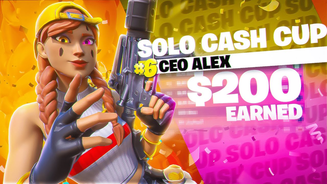 How I placed 6th in the SOLO CASH cup ($200) 🏆