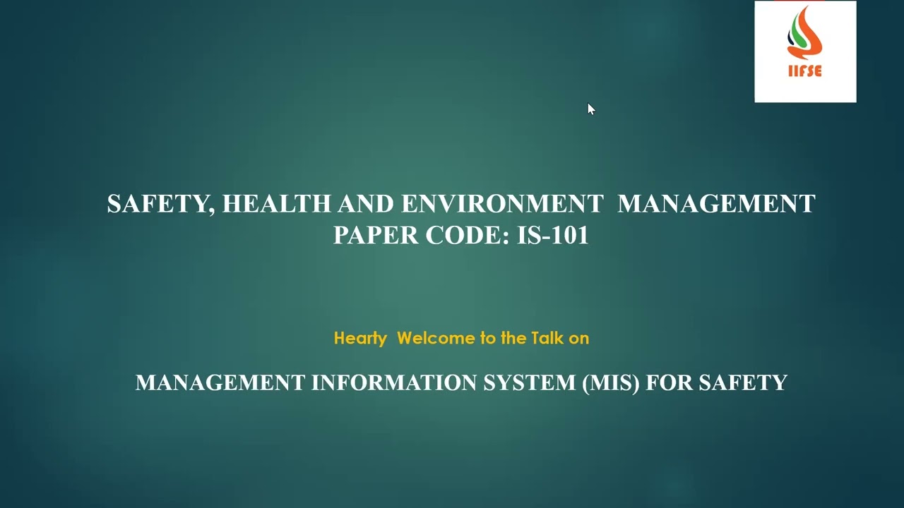 IS 101- Management information system/08-03-2024/SBTET INDUSTRIAL SAFETY