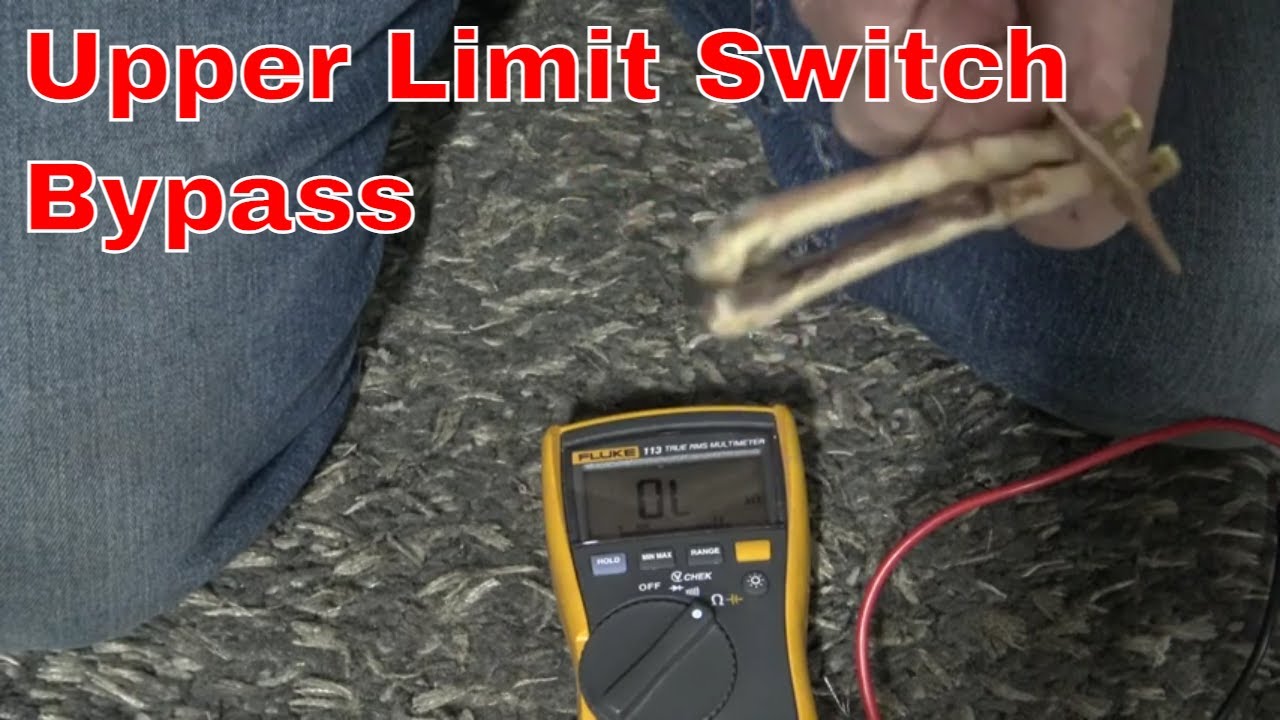 How To Test and Bypass The Upper Limit Switch On Your Furnace