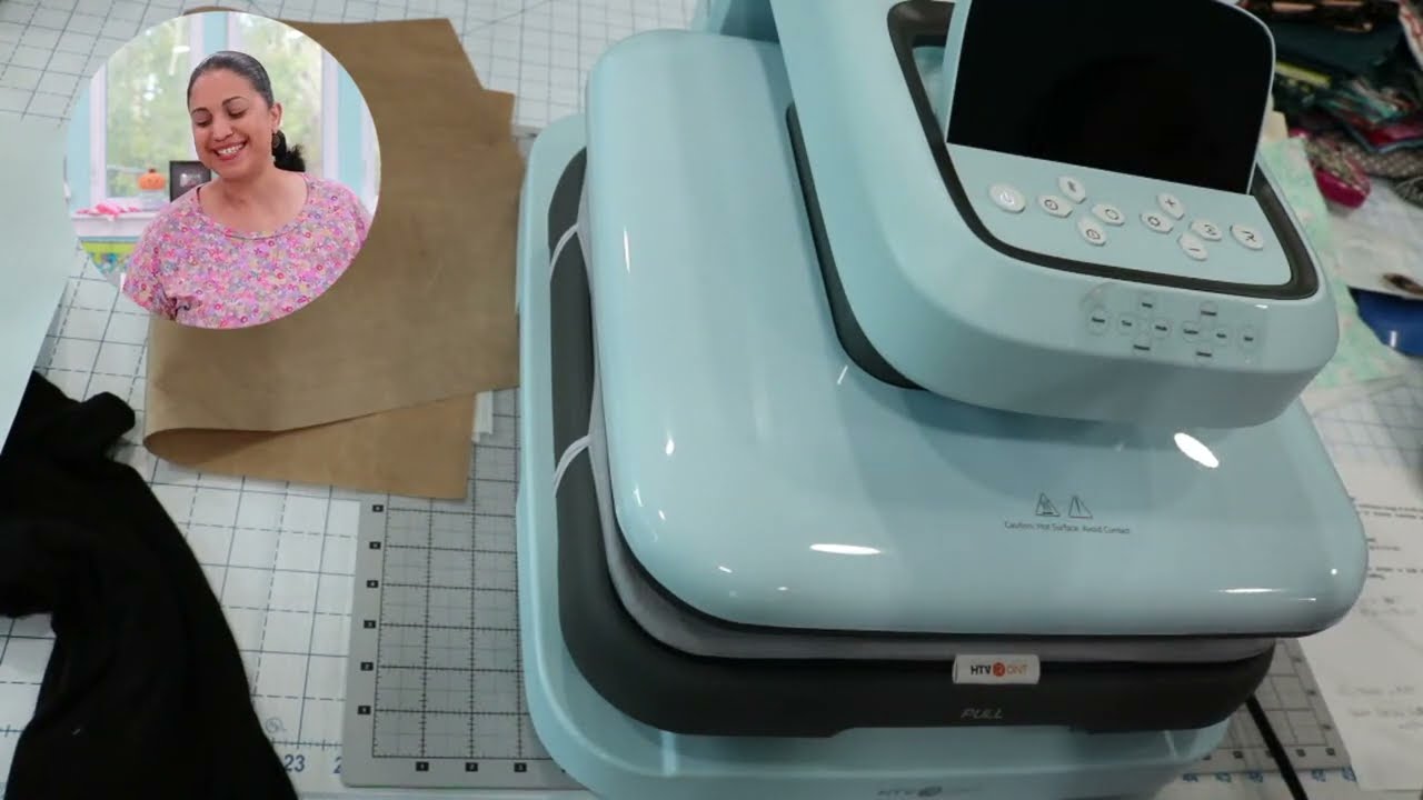 WIP Wednesday #154: Reviewing the NEW HTVRONT Auto Heat Press 2-Digit
