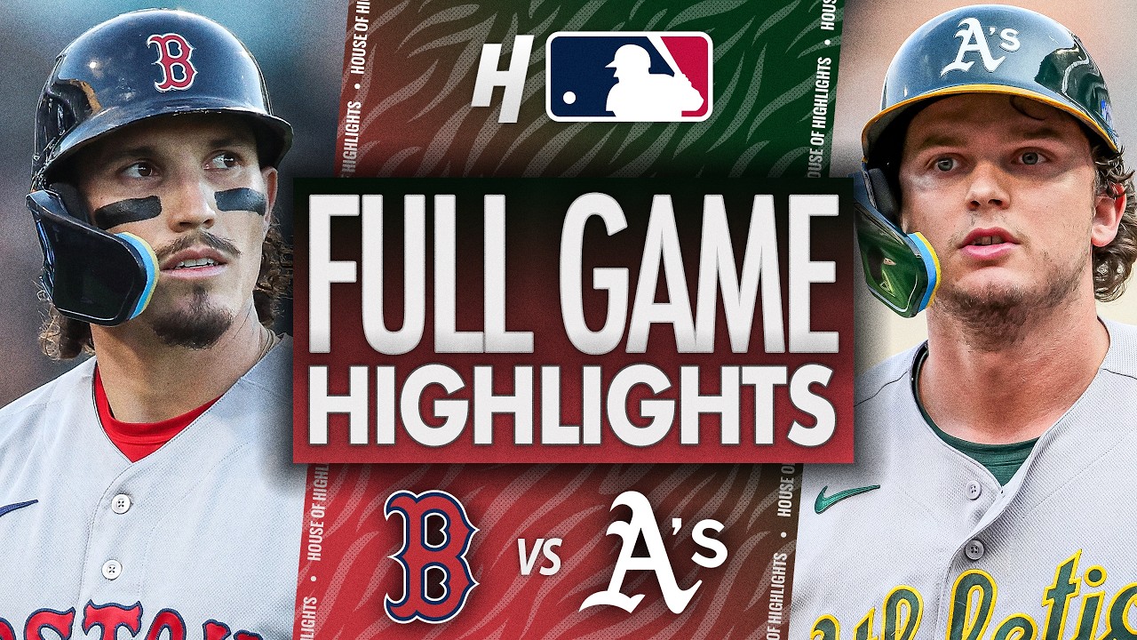 Boston Red Sox против Athletics &mdash; ЛУЧШИЕ МОМЕНТЫ МАТЧА 🔥 29 июля 2026 г. Сезон MLB