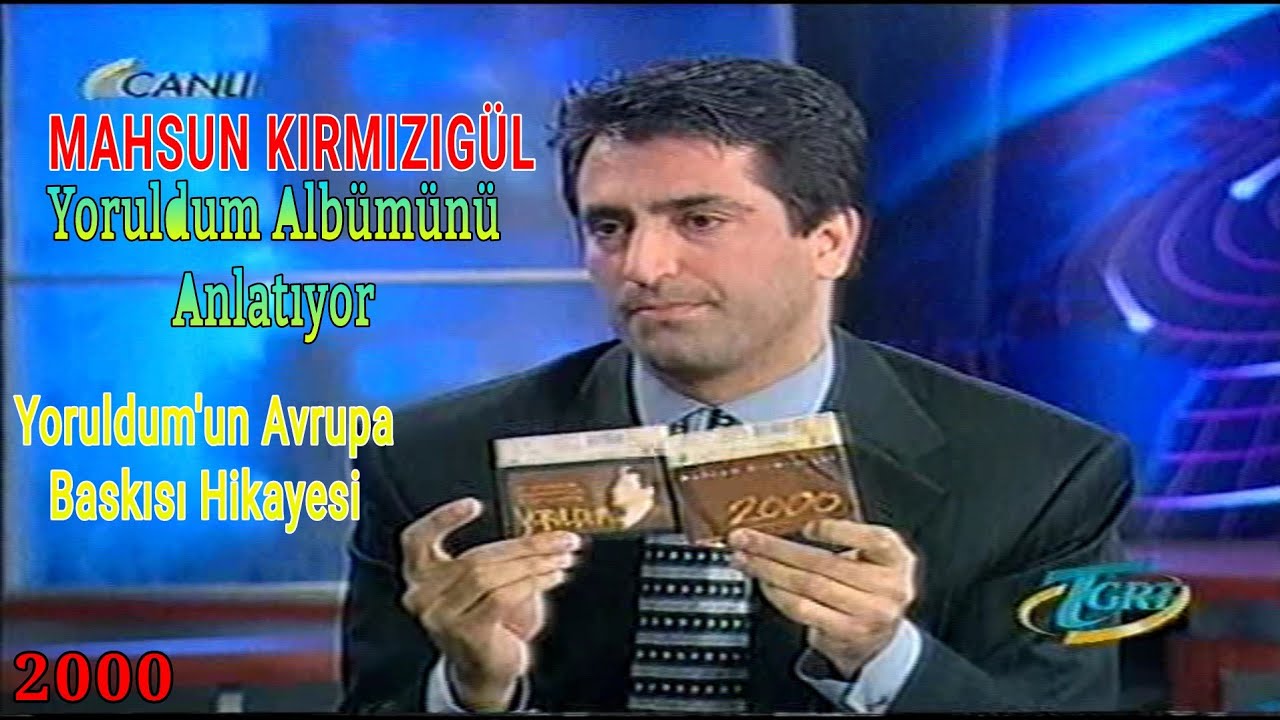 Mahsun Kırmızıgül Tgrt Ana Haber'e Canlı Yayında Konuk Oluyor -  Yoruldum Albümünü Anlatıyor - 2000