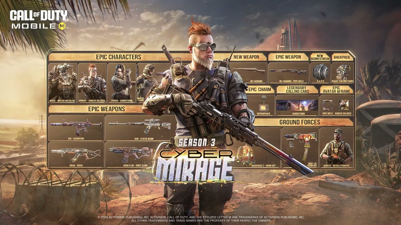 Call of Duty&reg;: Mobile - Season 3: Cyber Mirage | Battle Pass Trailer
