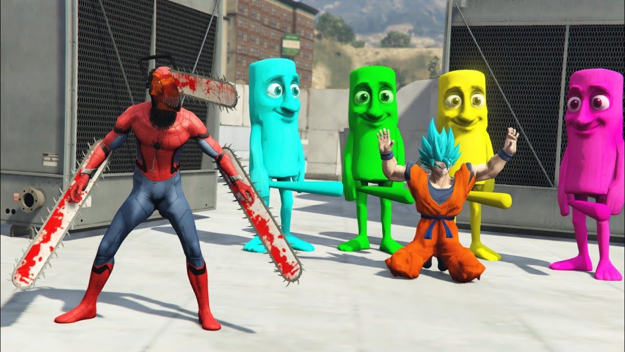 Spider-Man vs Minion in GTA 5 | Nonstop Extreme Ragdoll Fight Gameplay