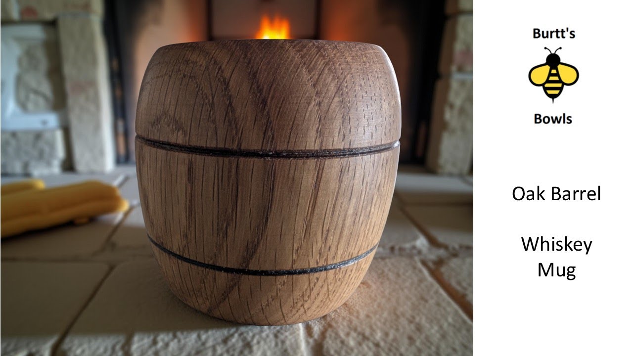 Whiskey Barrel Charred Shot Glass