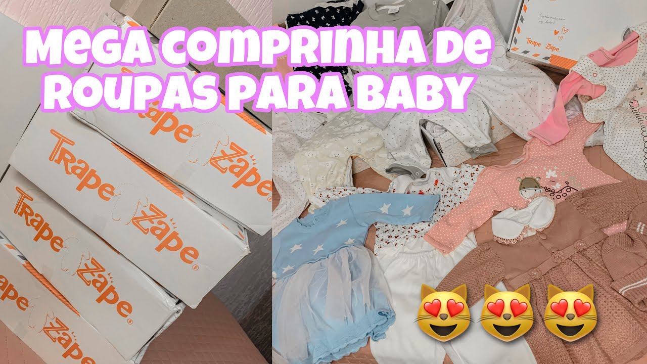 COMPRA DO ENXOVAL DE ROUPINHAS DA BABY PELA INTERNET!