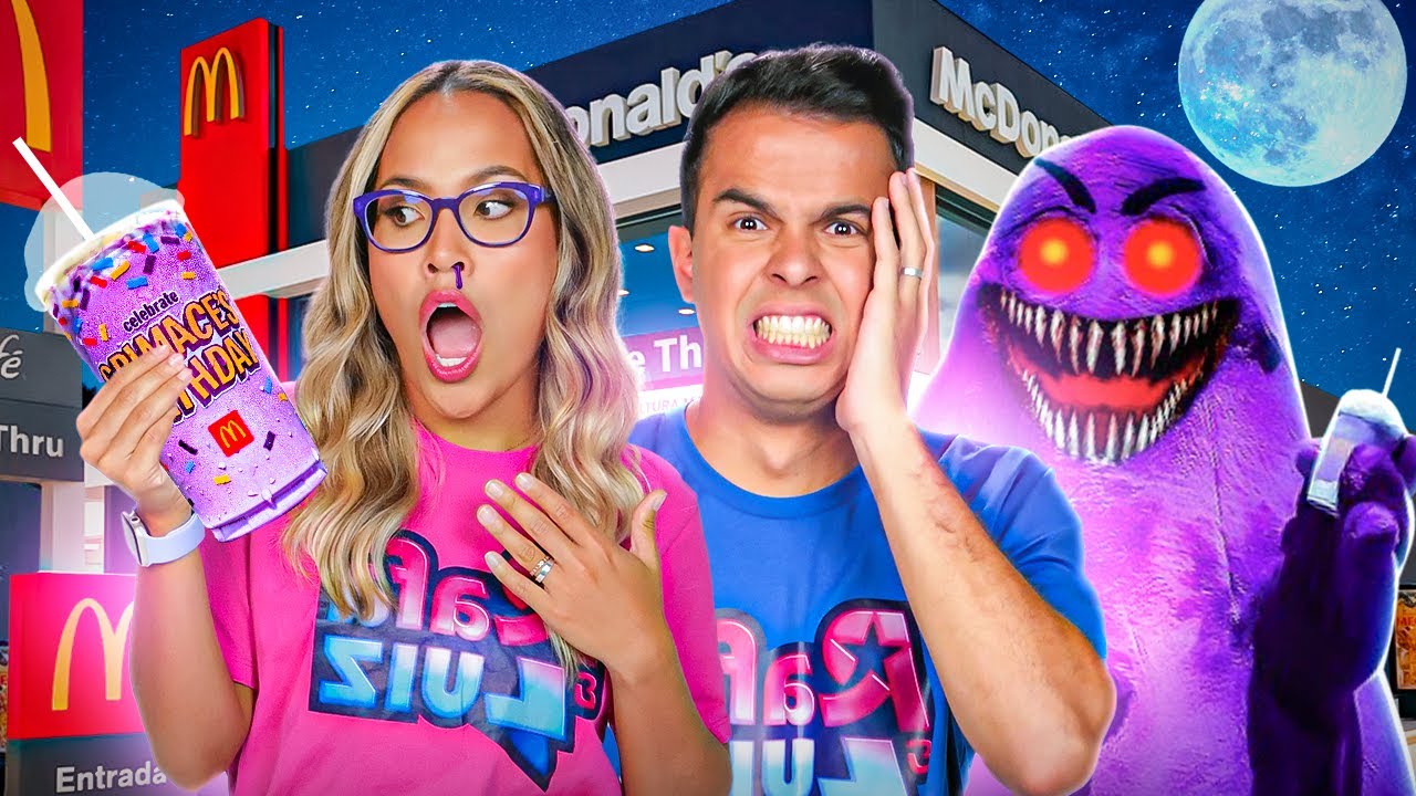 GRIMACE APARECEU NA VIDA REAL! - DESESPERO TOTAL! (GRIMACE SHAKE)