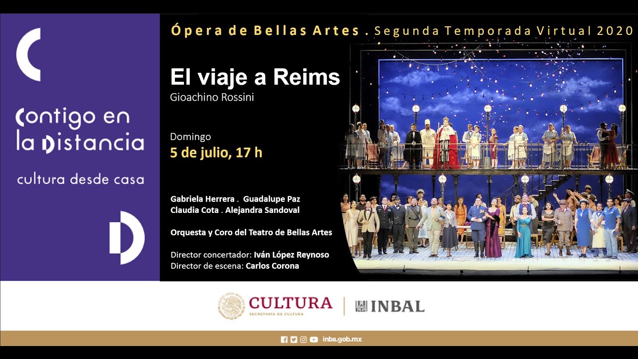 El viaje a Reims, de Gioacchino Rossini / Compañía Nacional de Ópera / México