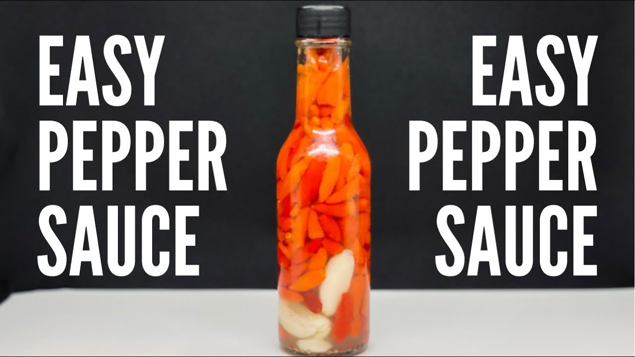 How to Make Southern Hot Pepper Sauce | Tabasco Pepper Sauce Recipe