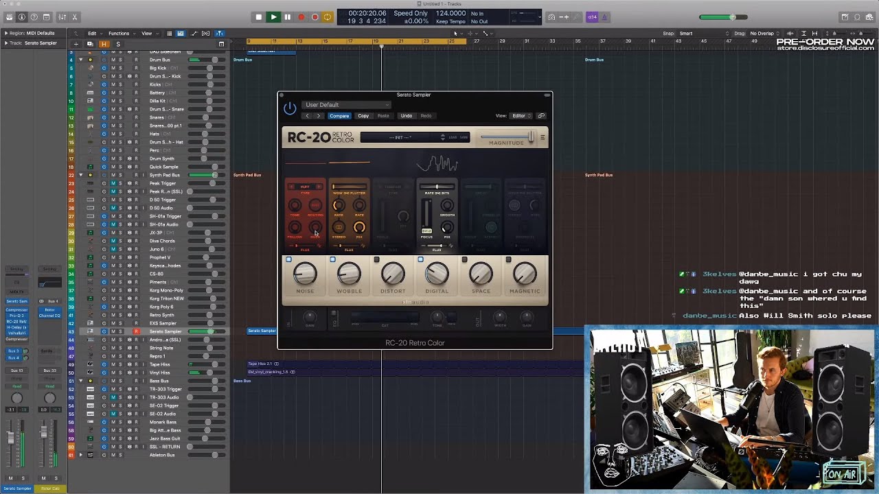 Disclosure (L.A. Session #13 - Grammys!!!!... oh, and making ambient sunset tunes) Twitch Stream