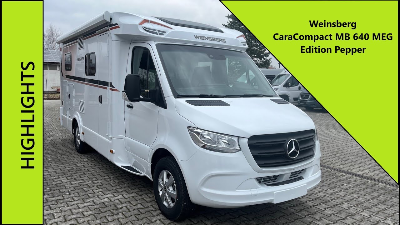 Weinsberg CaraCompact MB 640 MEG Edition Pepper - Highlights