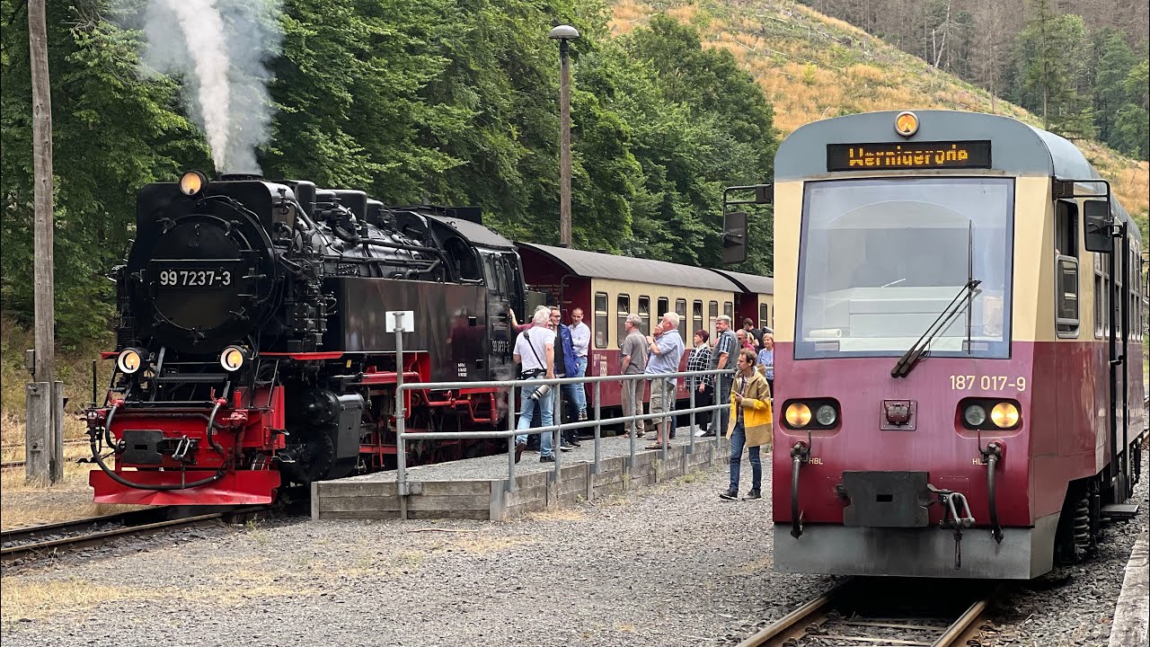 Ein Ausflug nach Nordhausen zur HSB, einmal bis zum Brocken und zurück