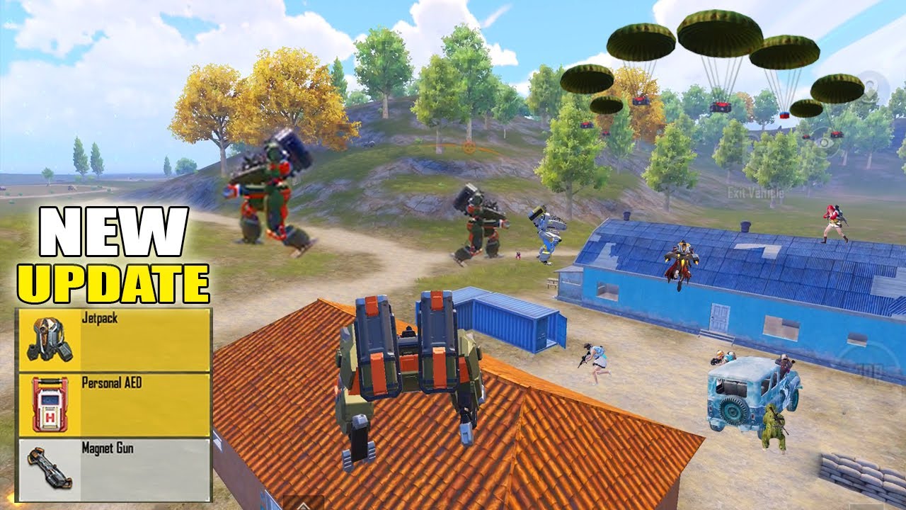 NEW UPDATE😍MECHA FUSION IS FASCINATING MODE🔥 pubg mobile bgmi