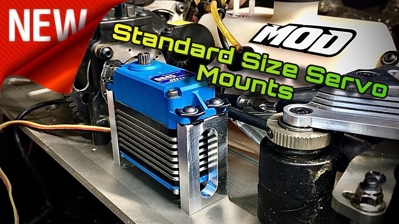 Unboxing- How to install the MOD ALUMINUM STANDARD SIZE SERVO MOUNTS FOR LOSI 5B / 5T 1.0 / 2.0