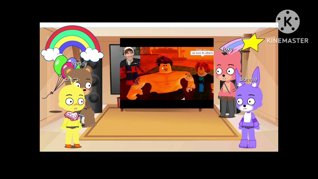 Fnaf reacts to ￼ ￼￼Flamingo