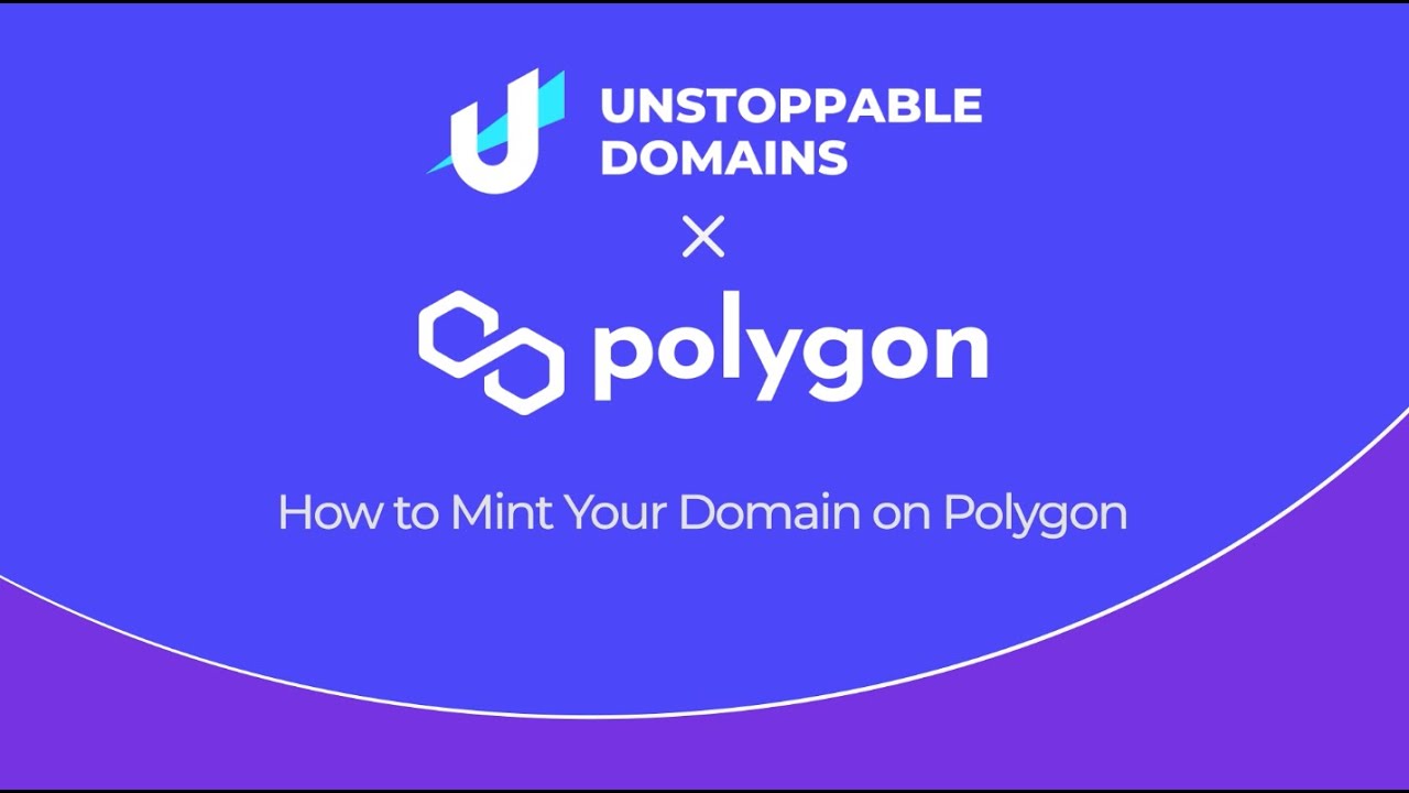 How to mint your NFT domain on Polygon