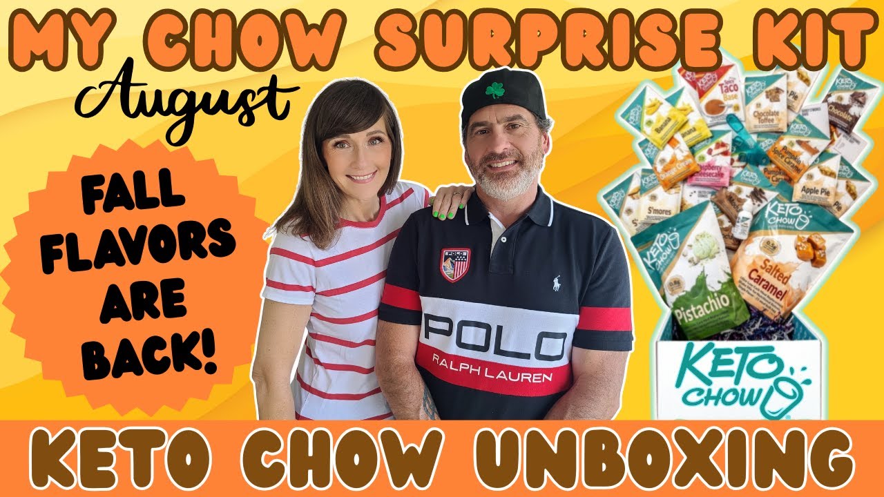 AUGUST Keto Chow Unboxing With CHRIS! Plus Fall Flavors😁