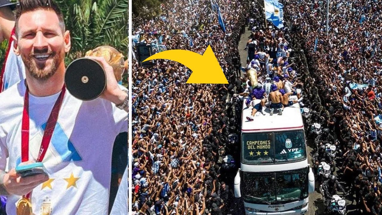 Victory Parade in Buenos Aires After World Cup Triumph