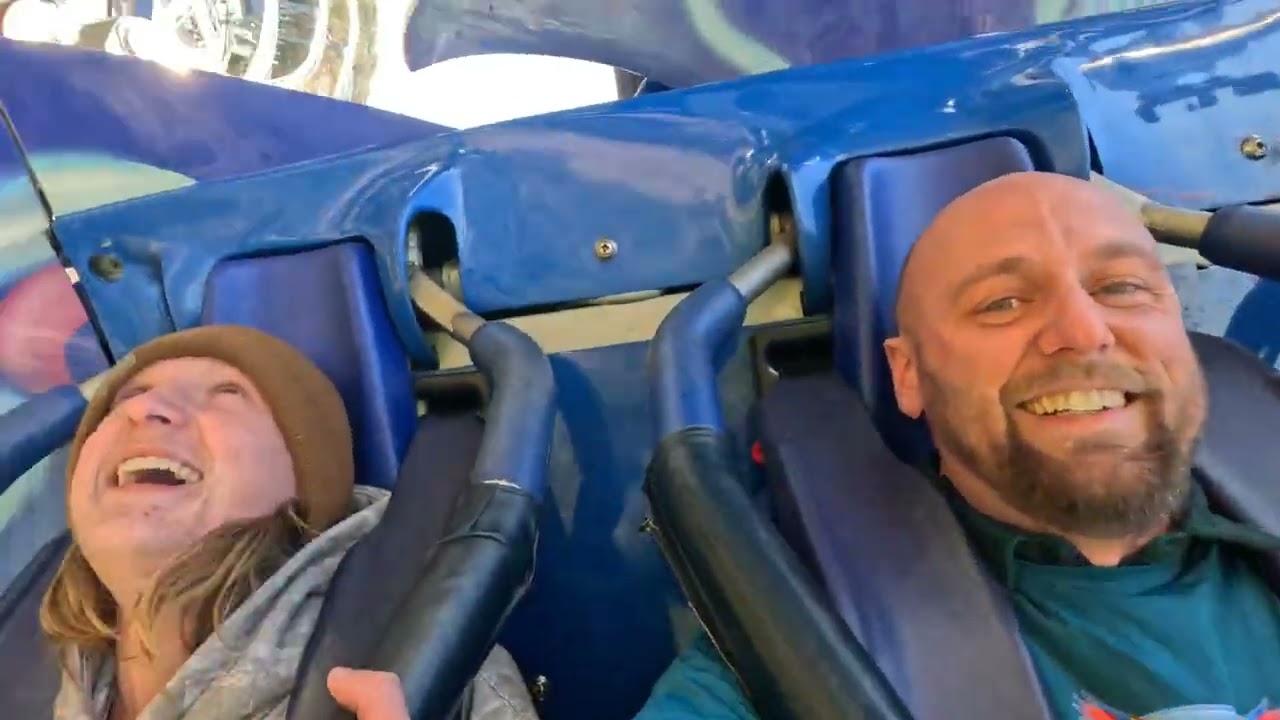 Manta #rollercoaster (reaction video) @SeaWorld Orlando 