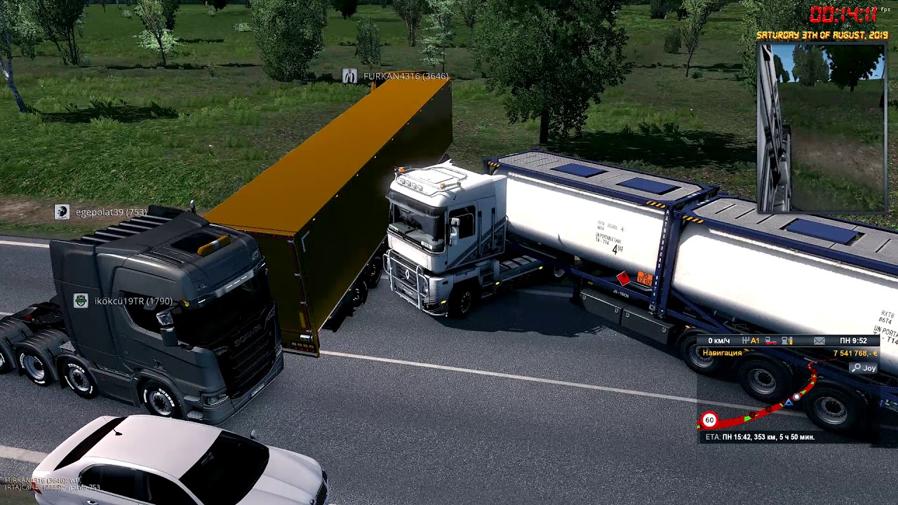 ETS2 & ATS: Laughter Through Tears at TruckersMP // Смех сквозь слёзы в TruckersMP