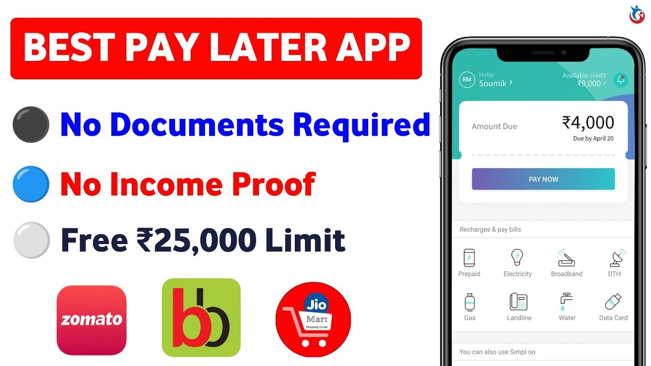Simpl Pay Later | How to Use Simpl Pay Later | Best App For Buy Now Pay Later | Credit Without Pan..