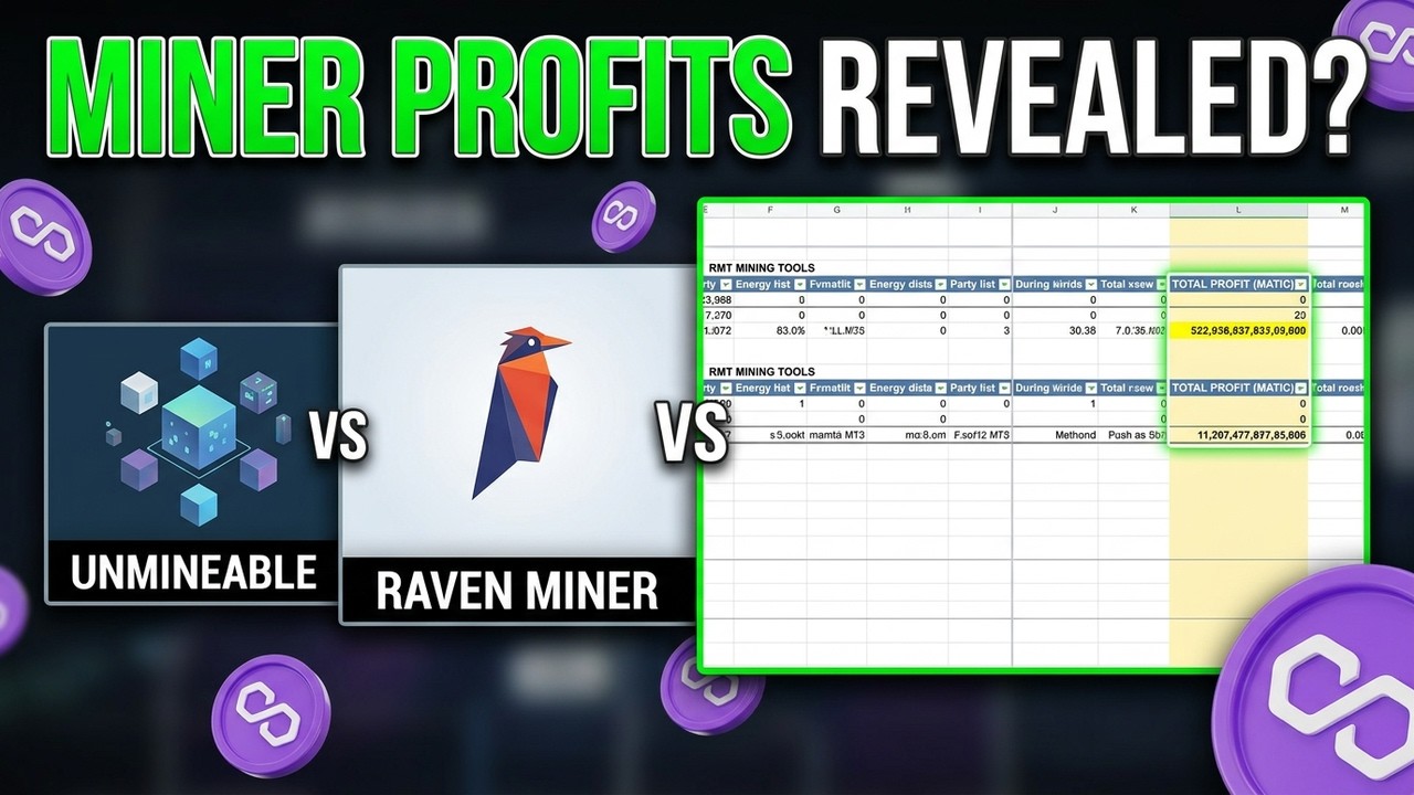 Unmineable Vs Raven Miner Vs RMT Mining Tools Results