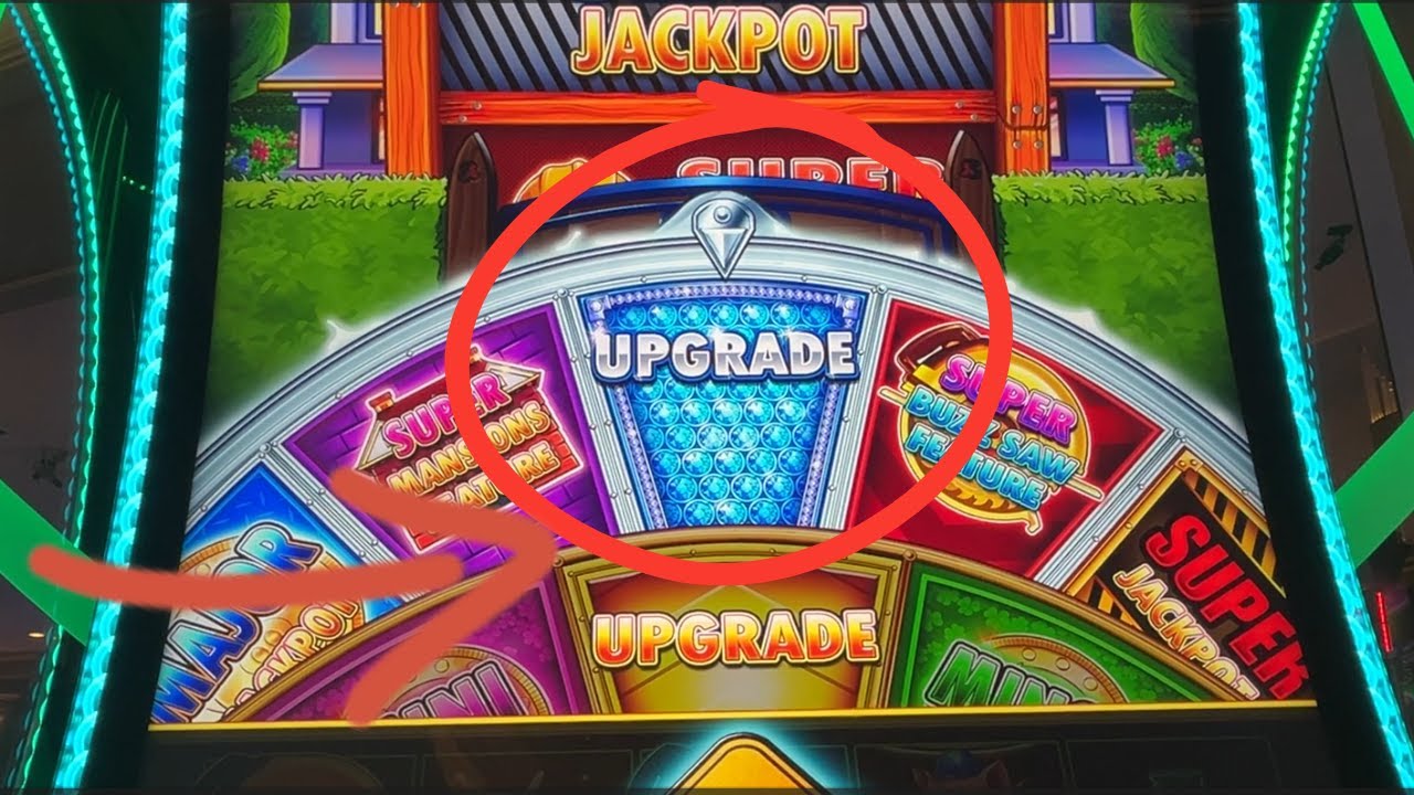 I got ULTRA DIAMOND UPGRADE 2 TIMES!!! Huff n' even more Puff Grand slot machine, Las Vegas casino!