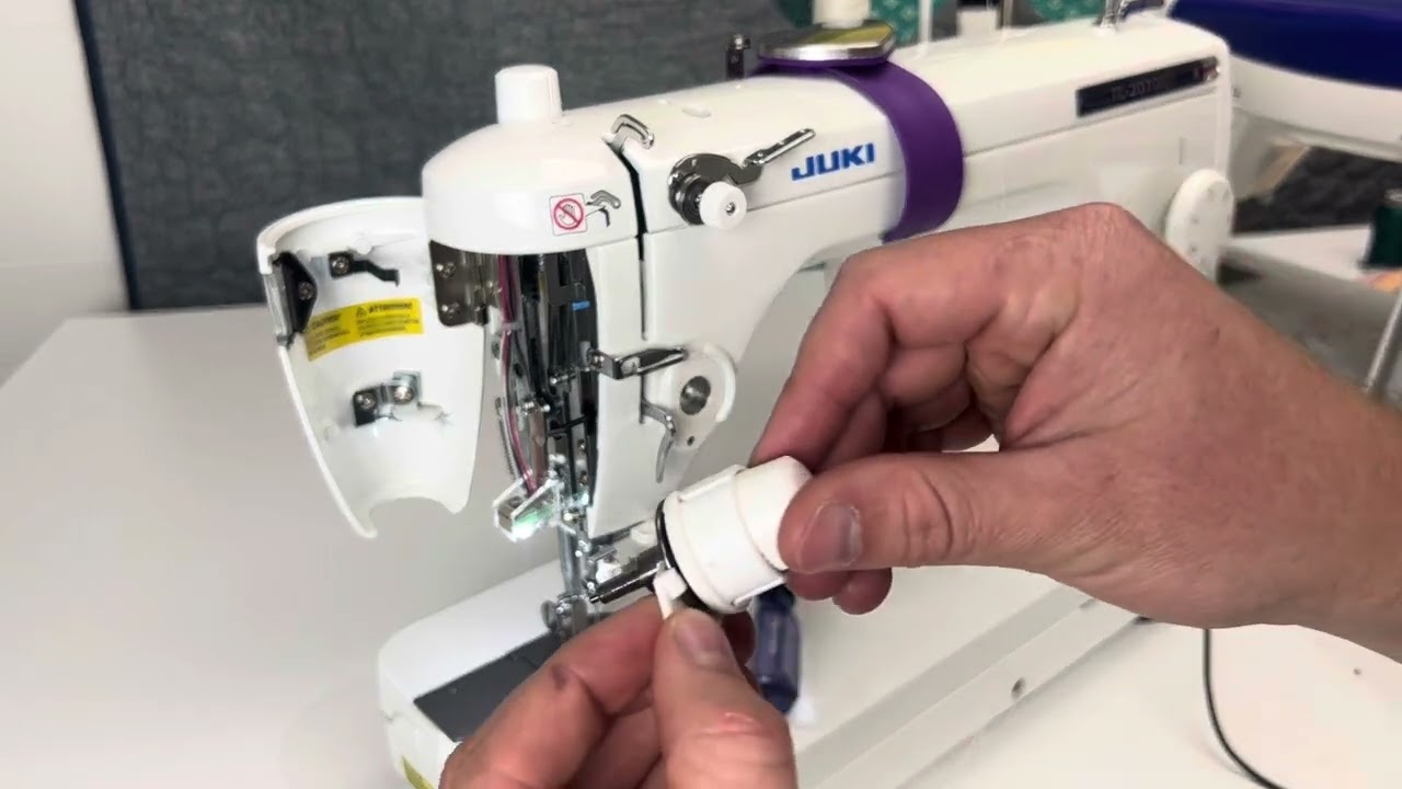 Tension assembly repair on Juki TL