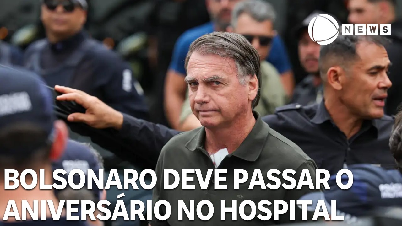 Bolsonaro mantém melhora, mas deve passar o aniversário no hospital, diz equipe médica