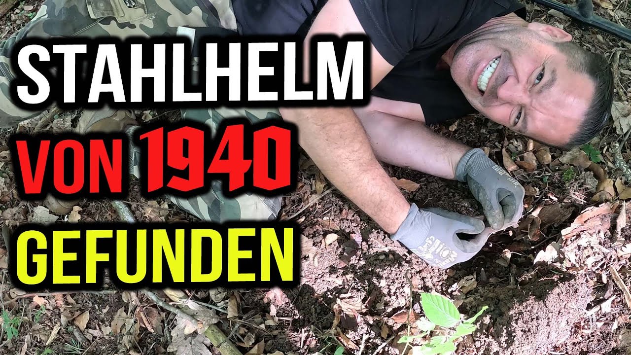 Ein Stahlhelm bei der Schatzsuche - Ein Traum wird Wirklichkeit!