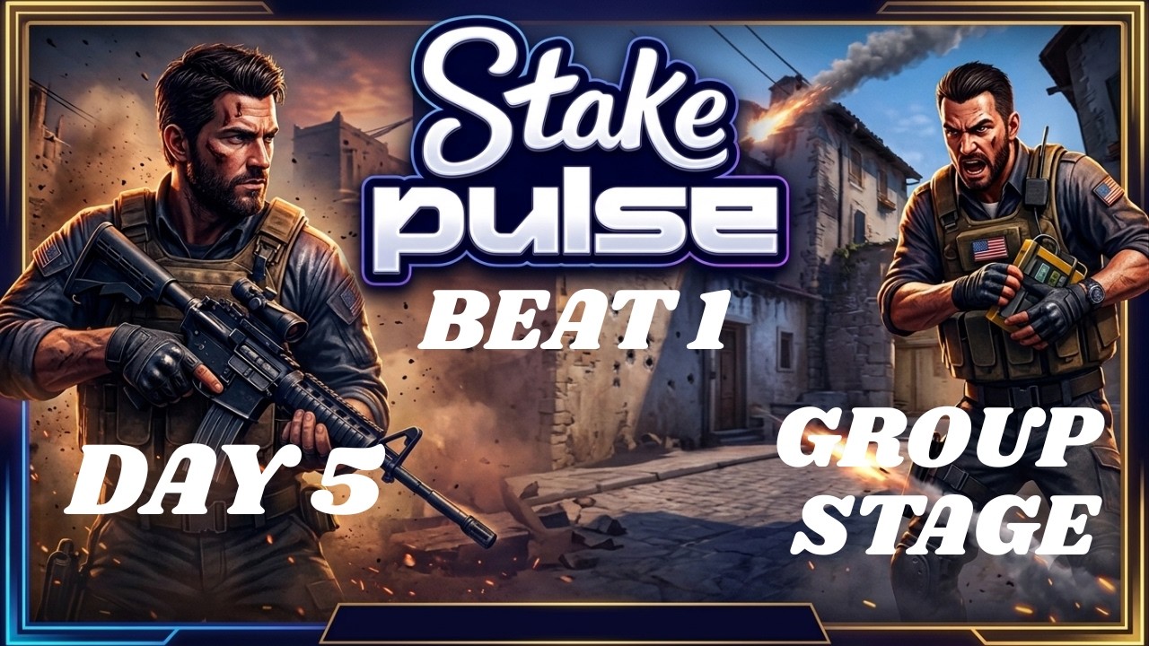[EN] 🔴LIVE | Stake Pulse Beat I - FNATIC vs EAC | QUATERFINALS | BO3  | #cs2live