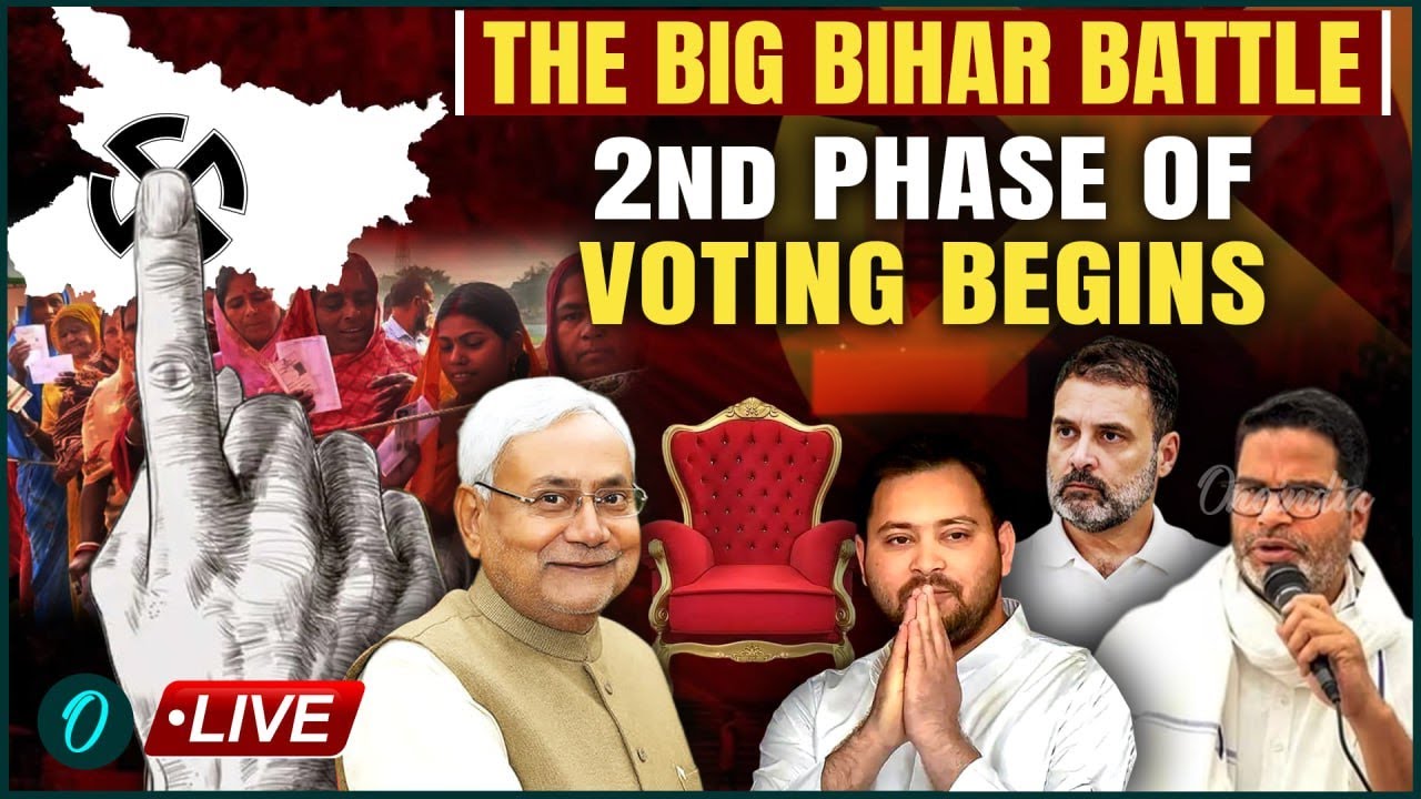 Bihar Assembly elections Phase 2 voting LIVE: Bihar is ready to decide their Candidate |Nitish Kumar