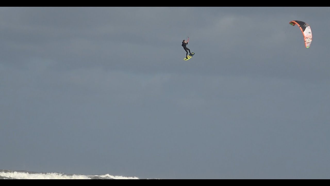 Wind and kitesurfing @ Storm Amy, October 4th, 2025, Hoek van Holland 
