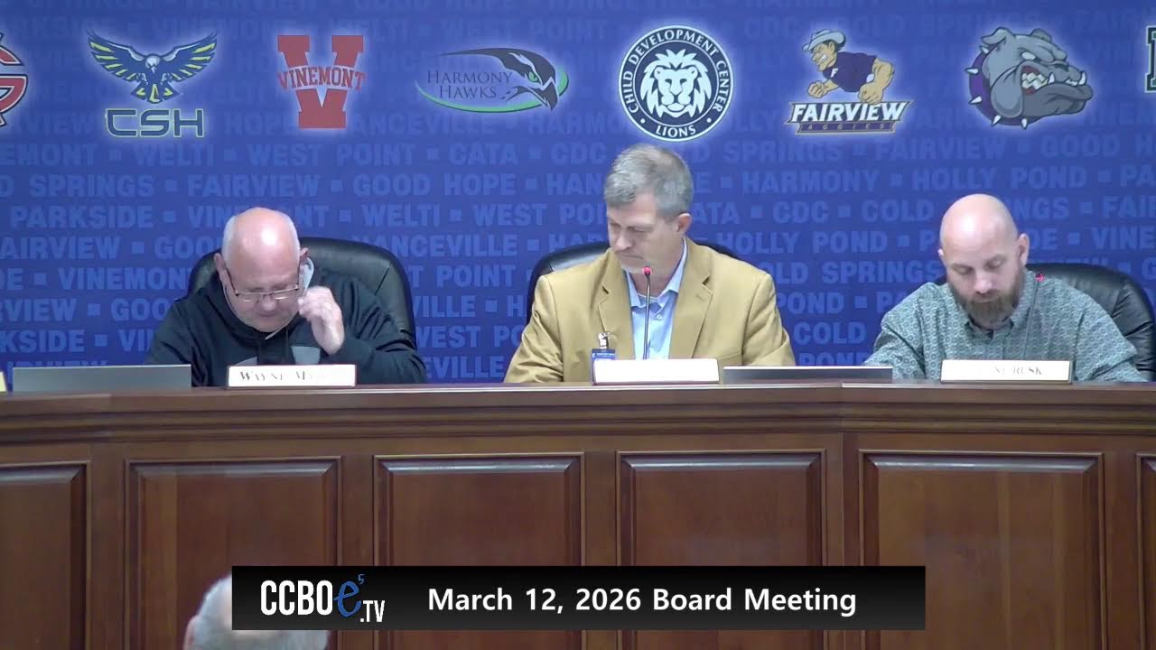 March 12, 2026 Board Meeting