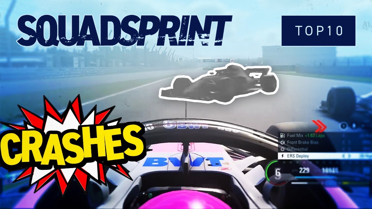 Top 10 Crashes in Squad Sprint 2019