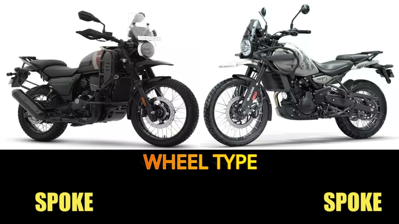 Royal Enfield Himalayan 452 VS Yezdi Adventure specs, features #himalayan452 #yezdi