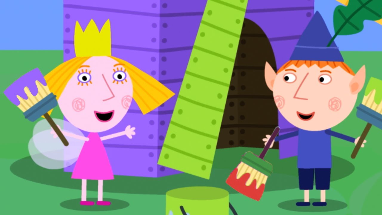 Ben e Holly em Português - O Campo para brincar  - Compilação -  Desenhos Animados para Crianças