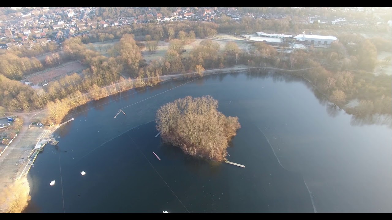 Überflug mit der Phantom, Duisburg Rheinhausen, Töppersee