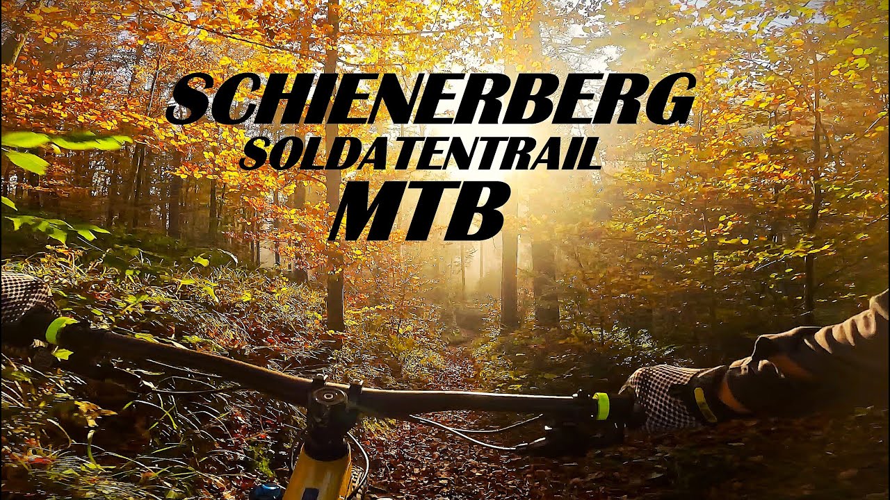 Mountainbike Trail Aktion am Schienerberg - Soldatenweg - Santa Cruz Megatower - 4K