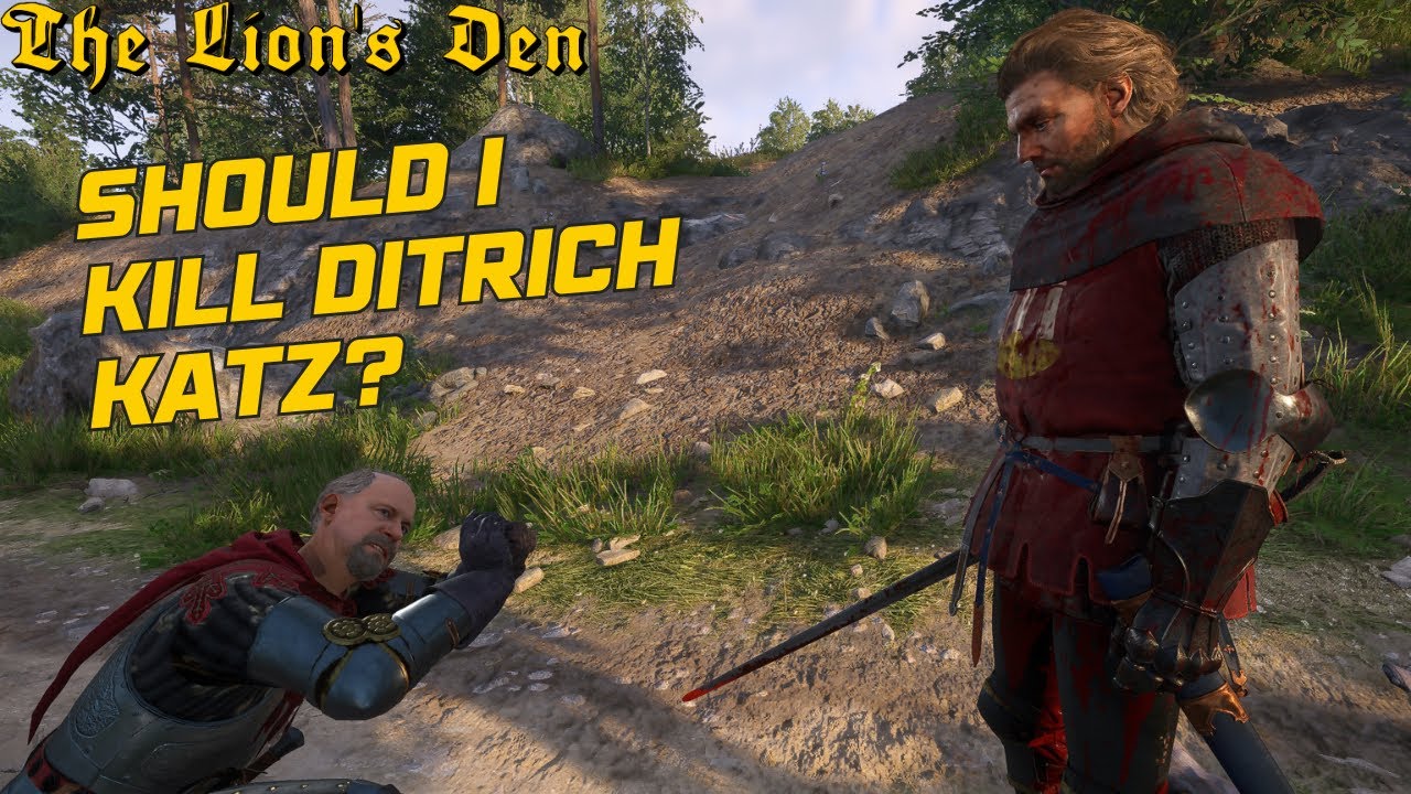 Стоит ли убивать Дитриха Каца? | Засада в логове льва в KCD2