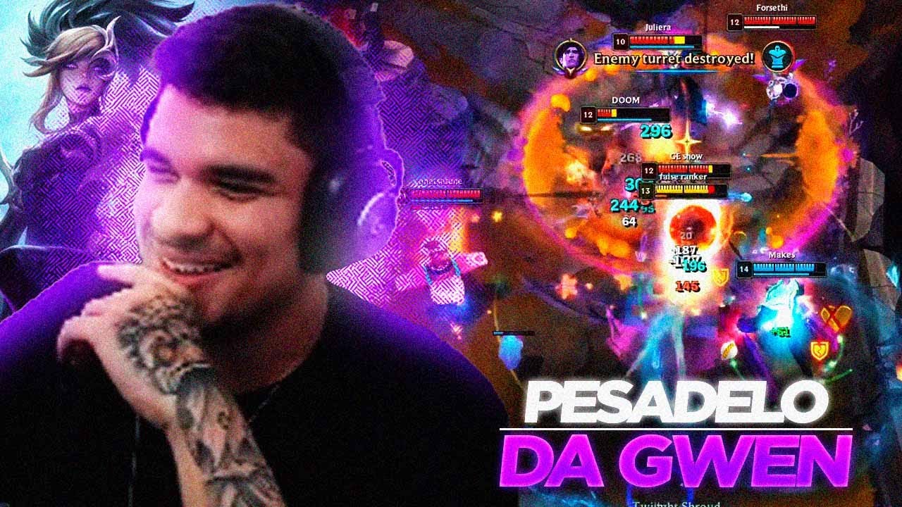 MINHA AKALI É O PESADELO DE TODA GWEN!