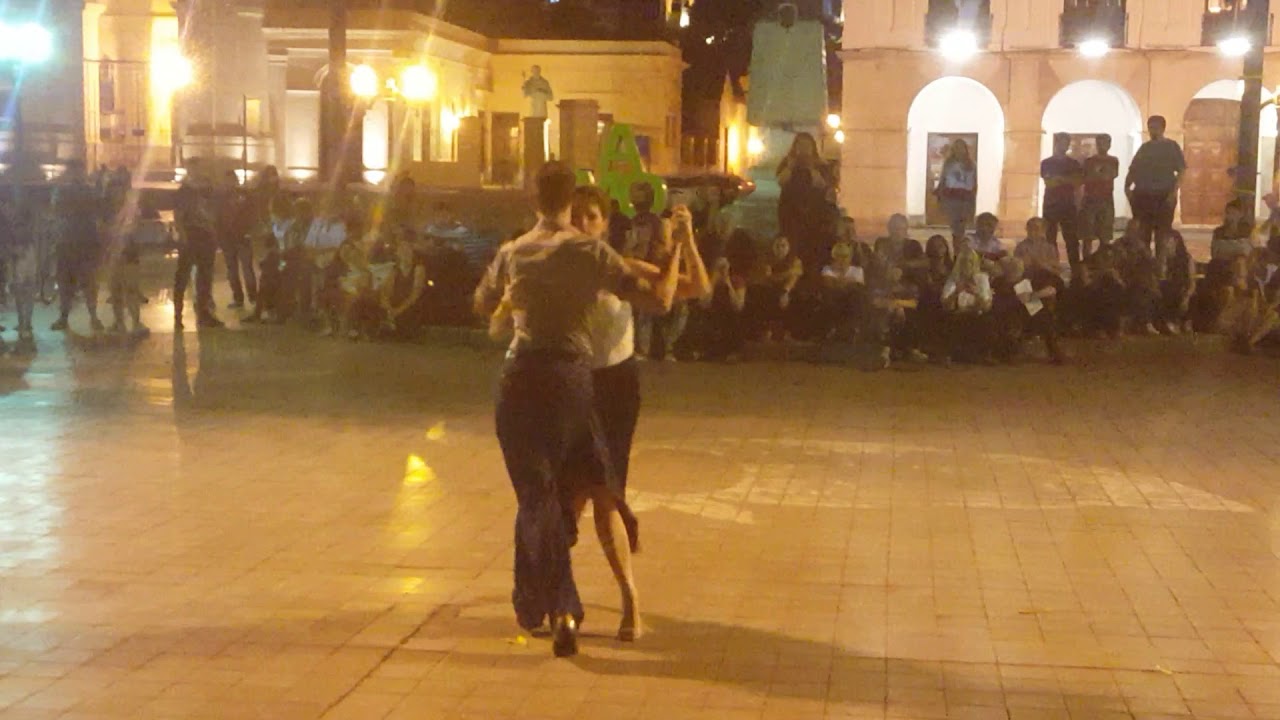 Démonstration de Tango Argentin avec Charlotte Millour et Maximiliano Colussi