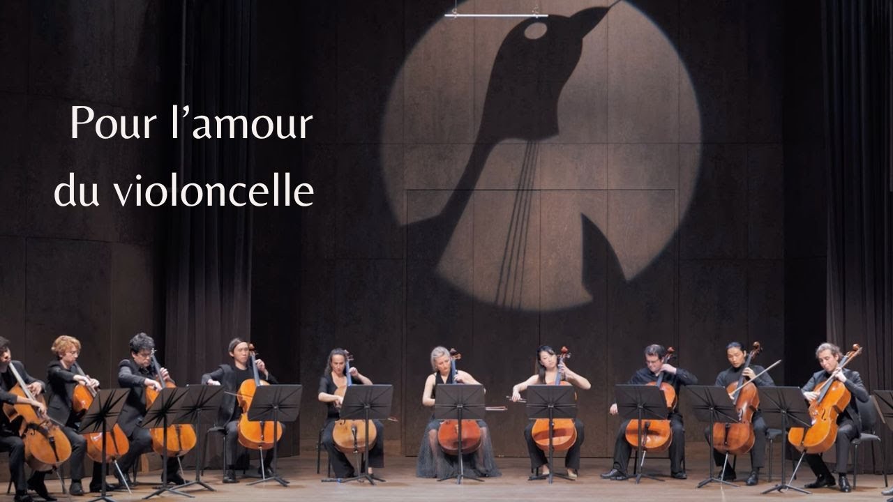 Pour l'amour du violoncelle | 12 violoncelles sur scène