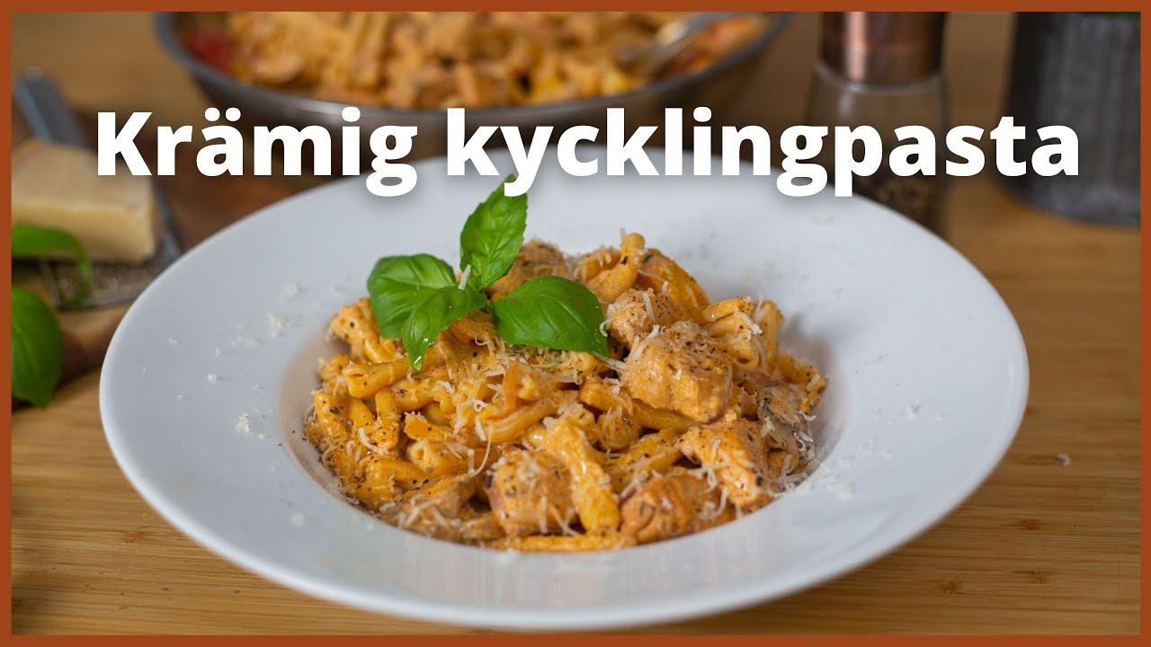 Krämig kycklingpasta med Zeina Mourtada