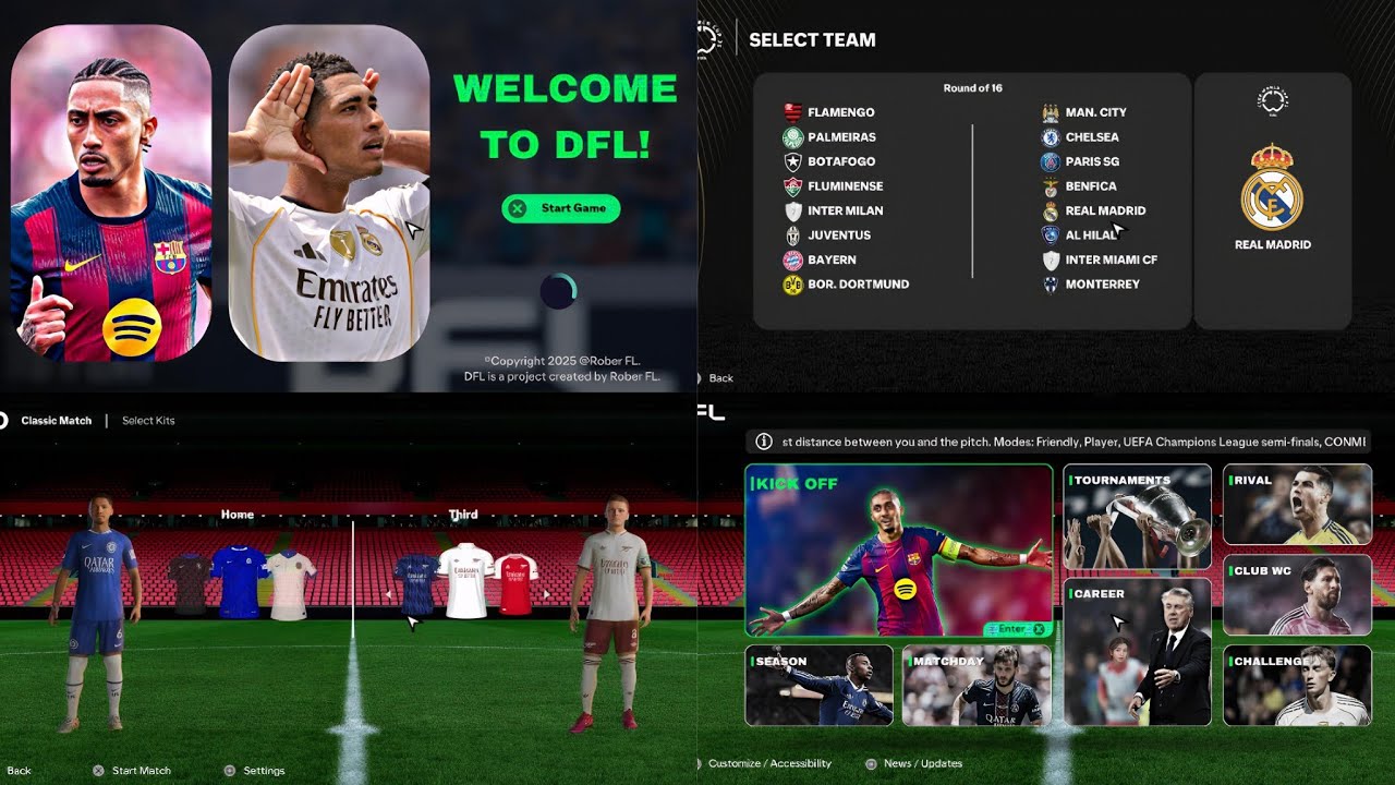 FIFA 16 MOD DFL 26 NEW UPDATE LATEST TRANSFERS 2025/26 ANDROID OFFLINE BEST GRAPHICS