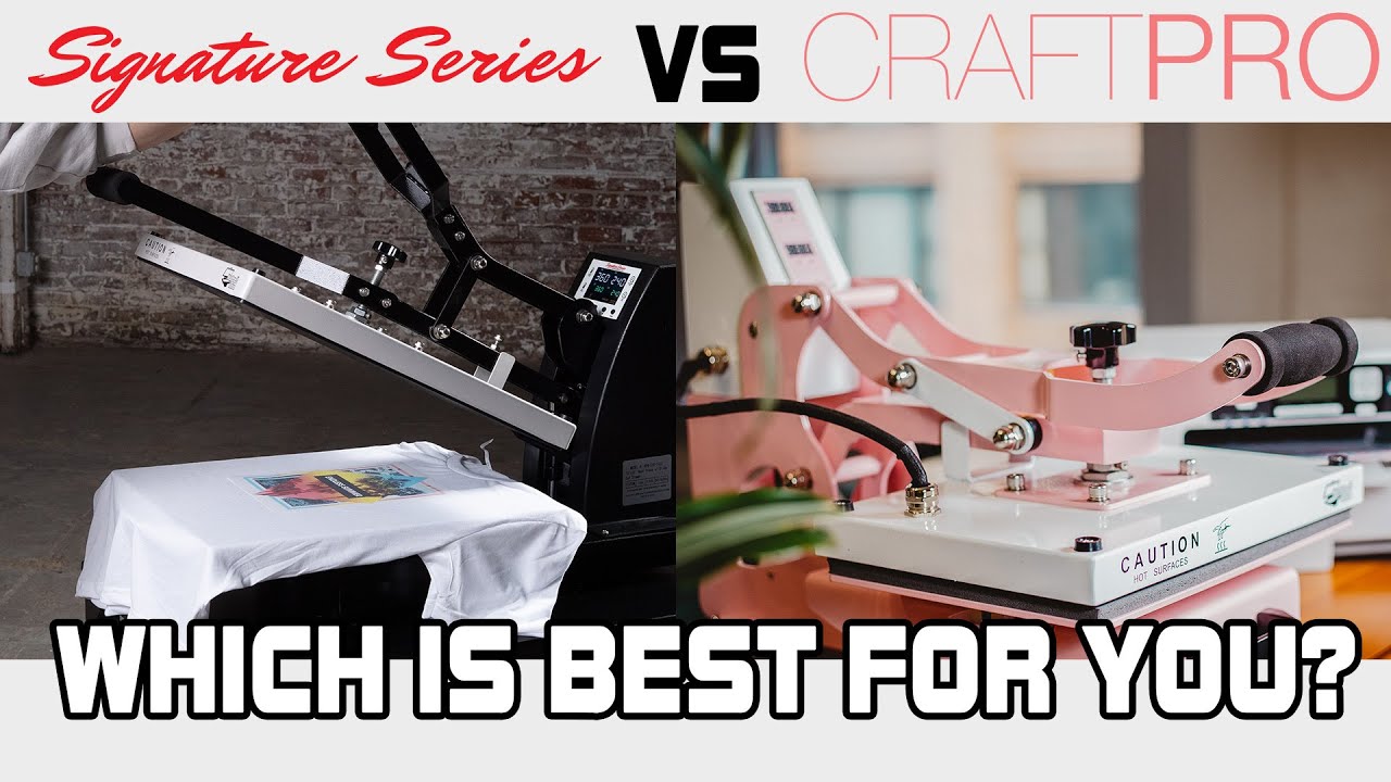 The BEST Heat Press for Crafters & Small Businesses