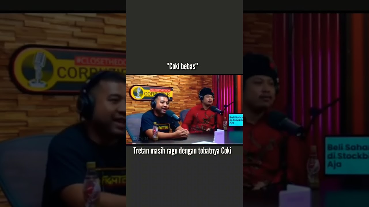 Coki Pardede bebas | #podcastdeddycorbuzier | #cokipardede