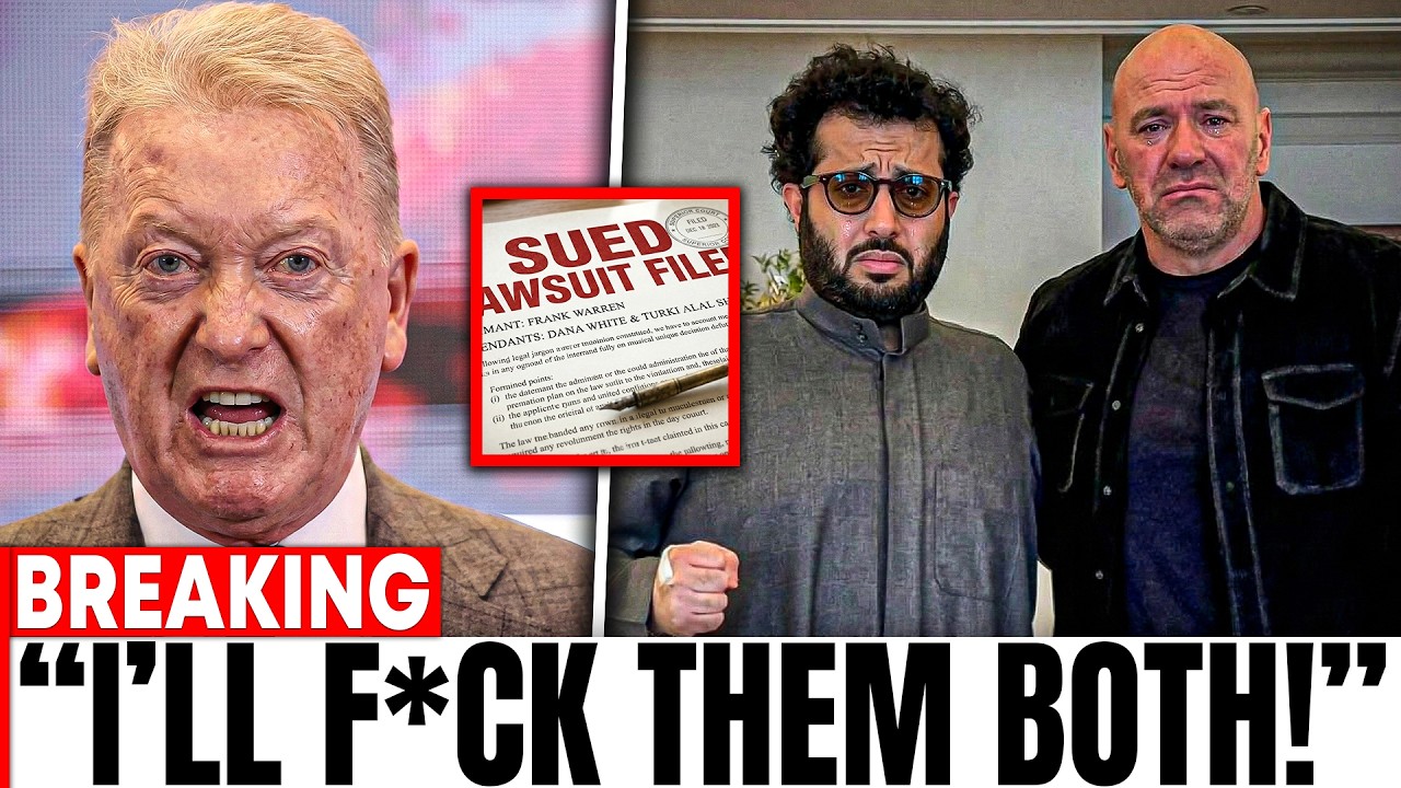Frank Warren SUES Turki Alalshikh and Dana White for $1 BILLION Over Allegedly “Stealing” Fighters!